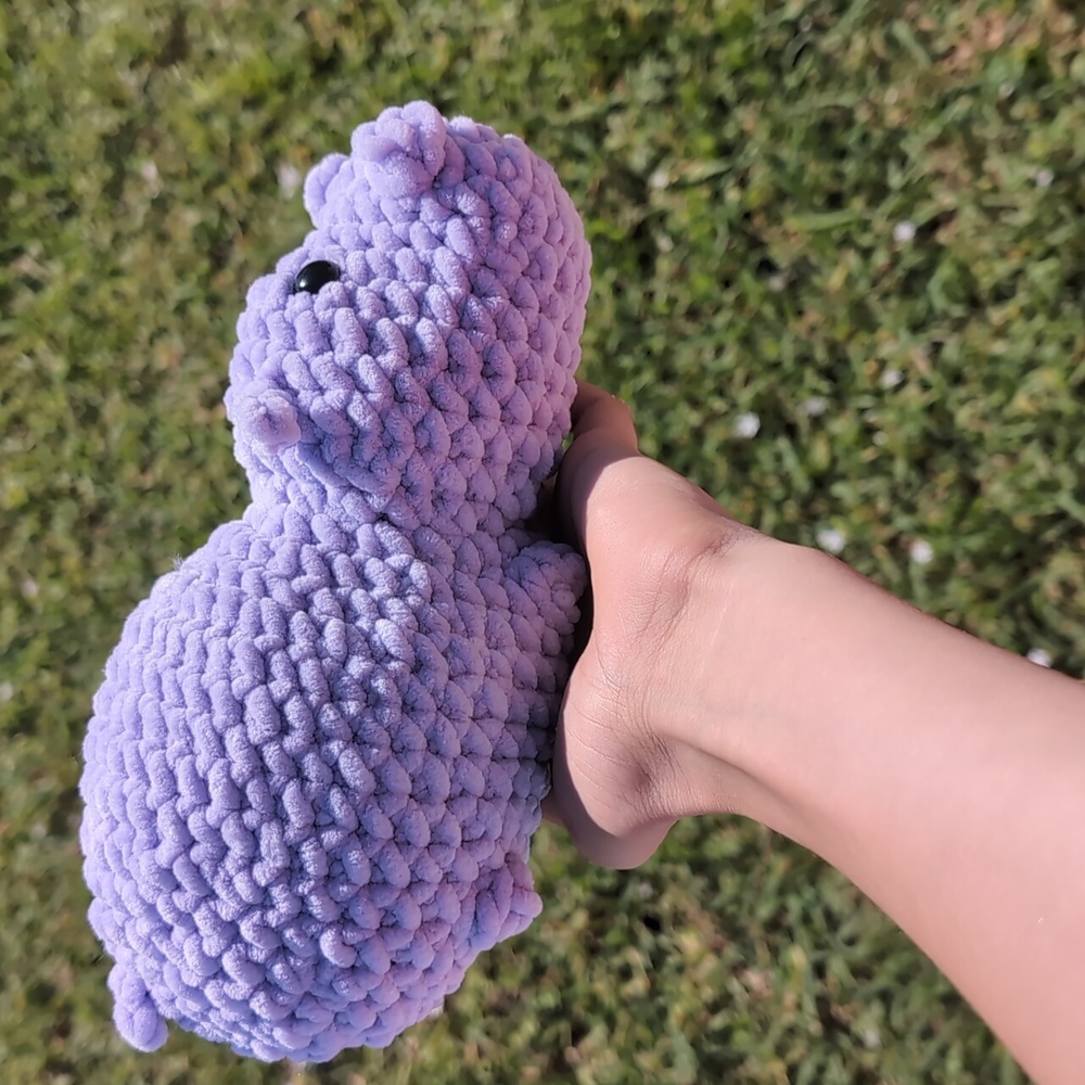 Cute Hippo Amigurumi Plushie